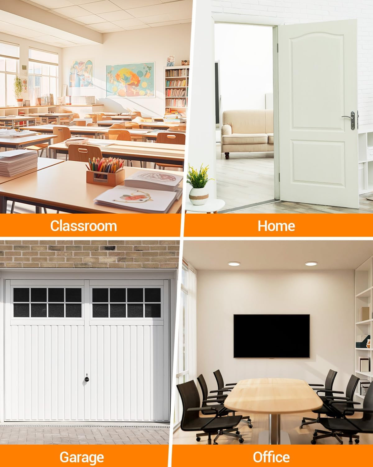 Door Stoppers, Magnetic Door Stop, Stainless Steel, 2 Pack Magnetic Door Catch, Double-Sided Adhesive Tape, No Drilling, Screws for Stronger Mount, Hold Your Door Open, for Wide Doors