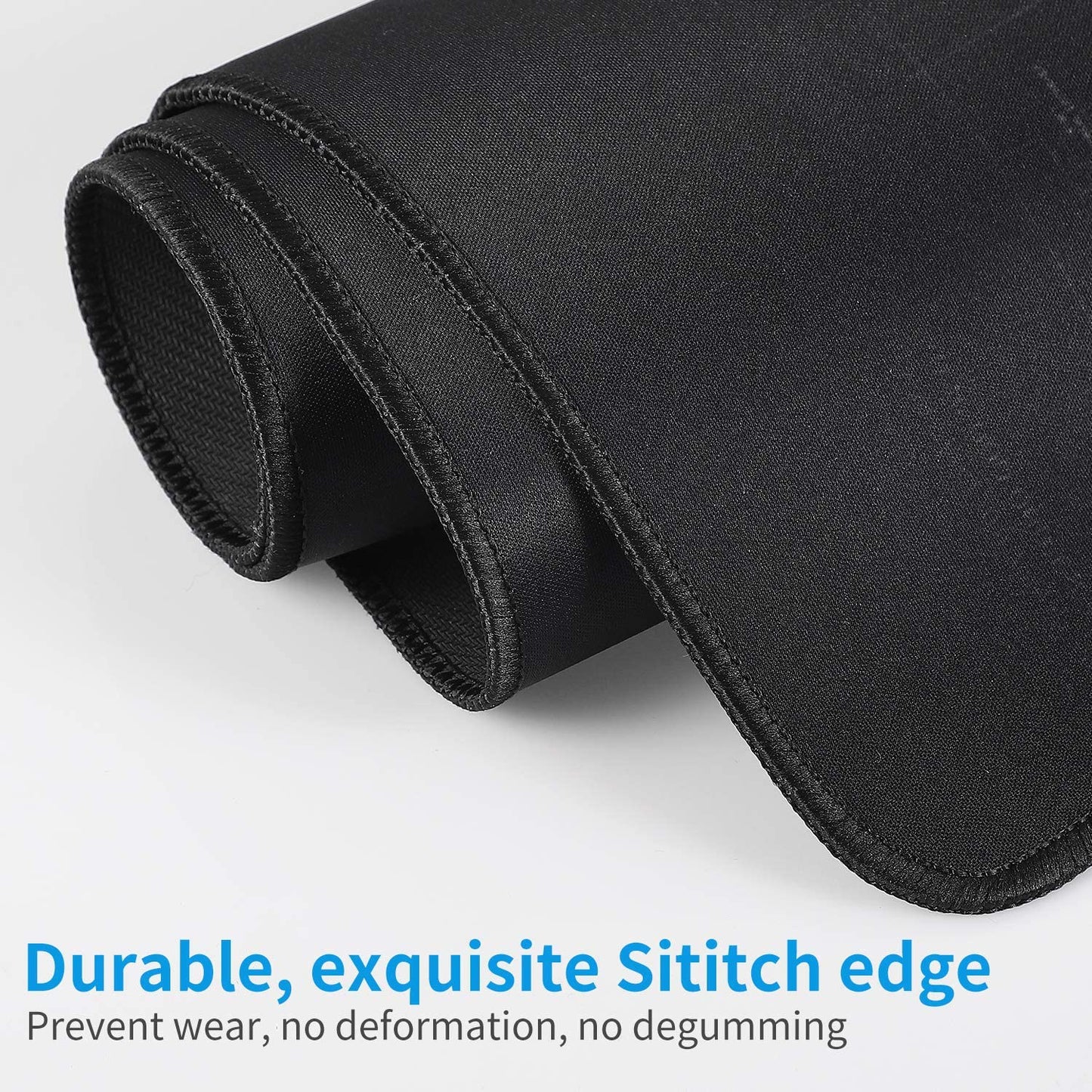 Large Gaming Mouse Map Pad 800×300×2MM (31.50X11.81X0.08 Inch),With Non-Slip Base,Waterproof and Foldable Pad,Desktop Pad Suitable for Gamers,Suitable for Desktop,Office and Home,Black