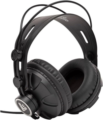 Blue Yeti USB Microphone (Blackout) Bundle with Focus Pro Audio Headphones and Pop Filter (3 Items)